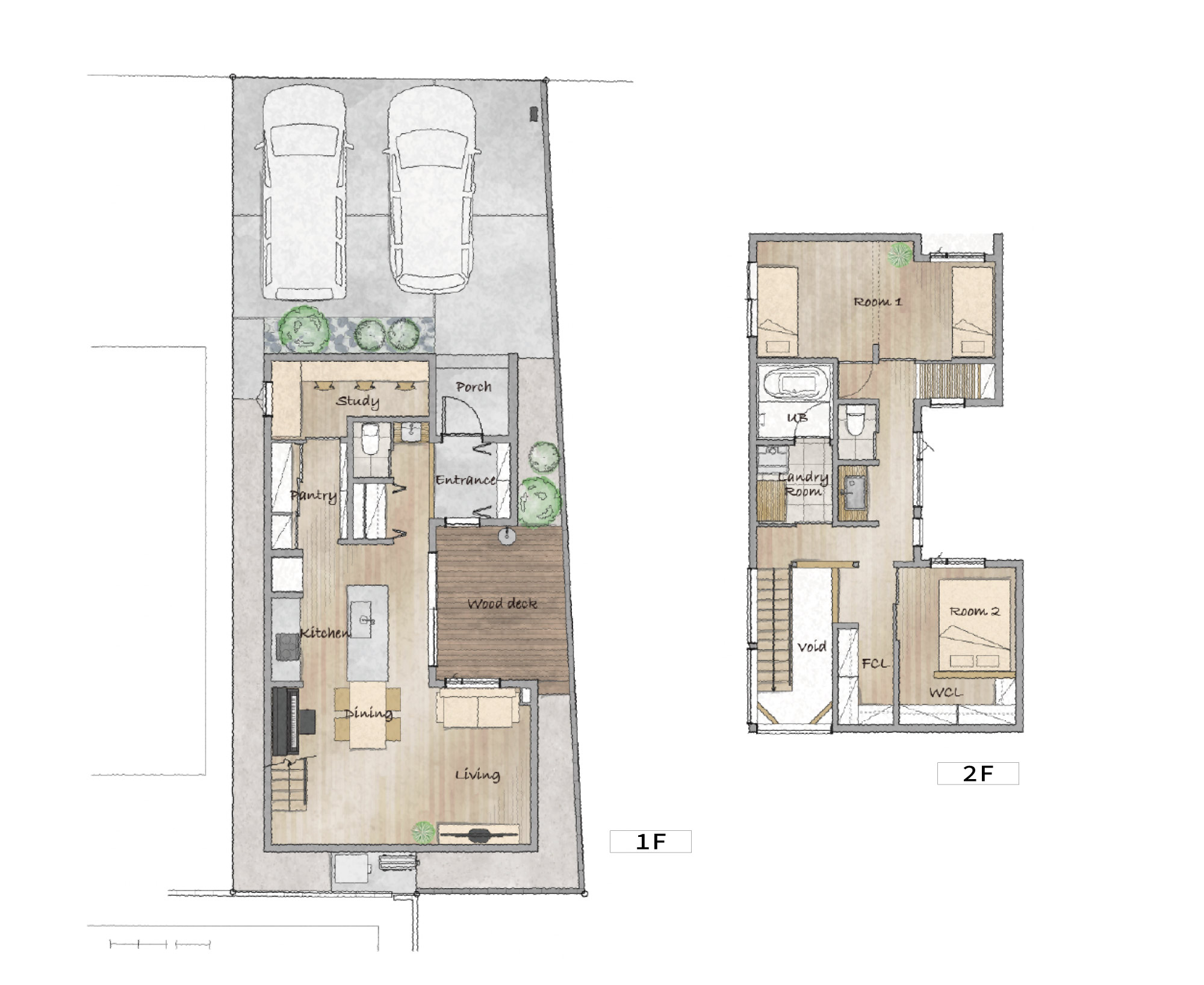平塚市S様邸間取り図