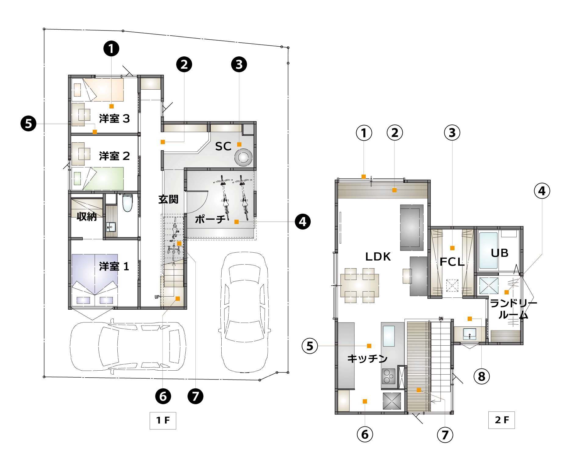 今回の見学会の間取り