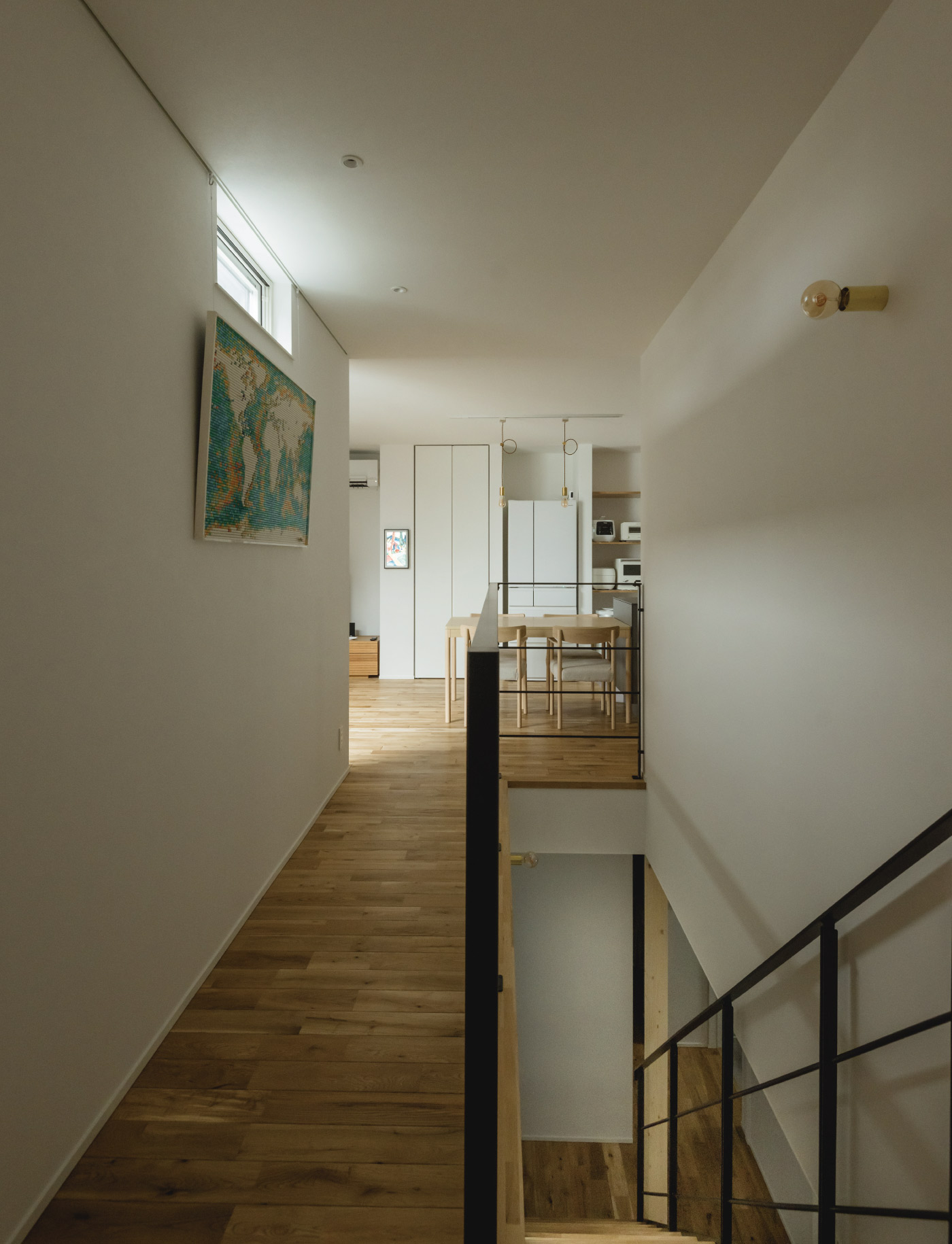 機能性と造形美が一体となった階段空間